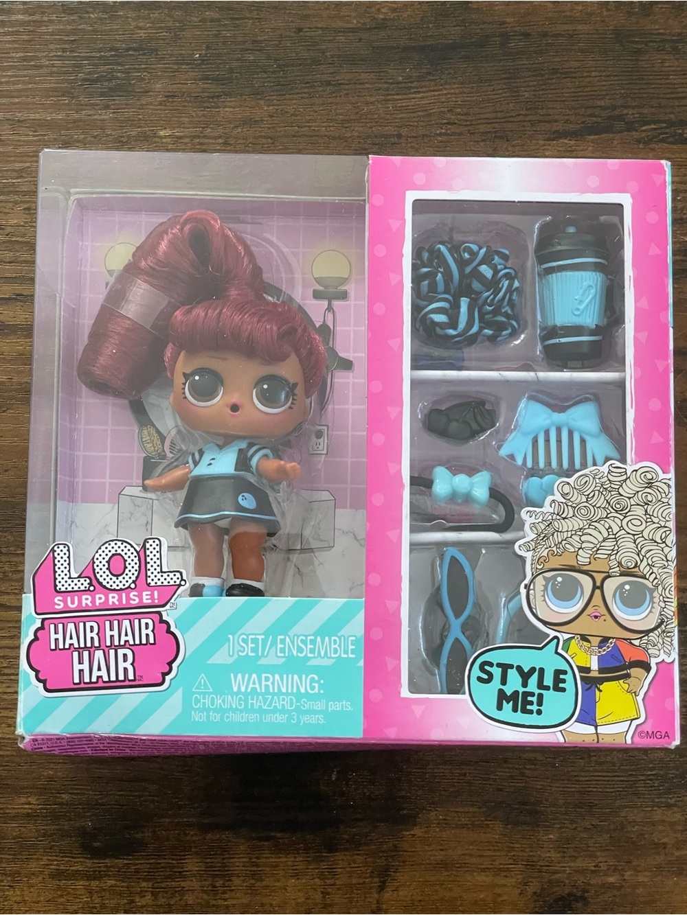 L.O.L. Surprise! Pins Hair, Hair, Hair Fashion Doll NWT